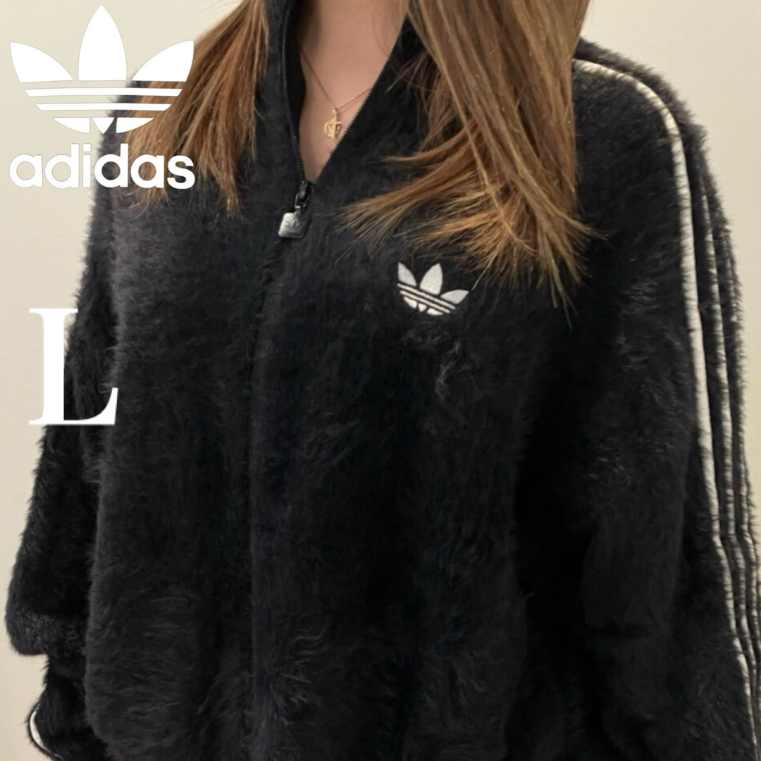 adidas Originals - 新品L⭐️adidas フェイクモヘヤ クラシック
