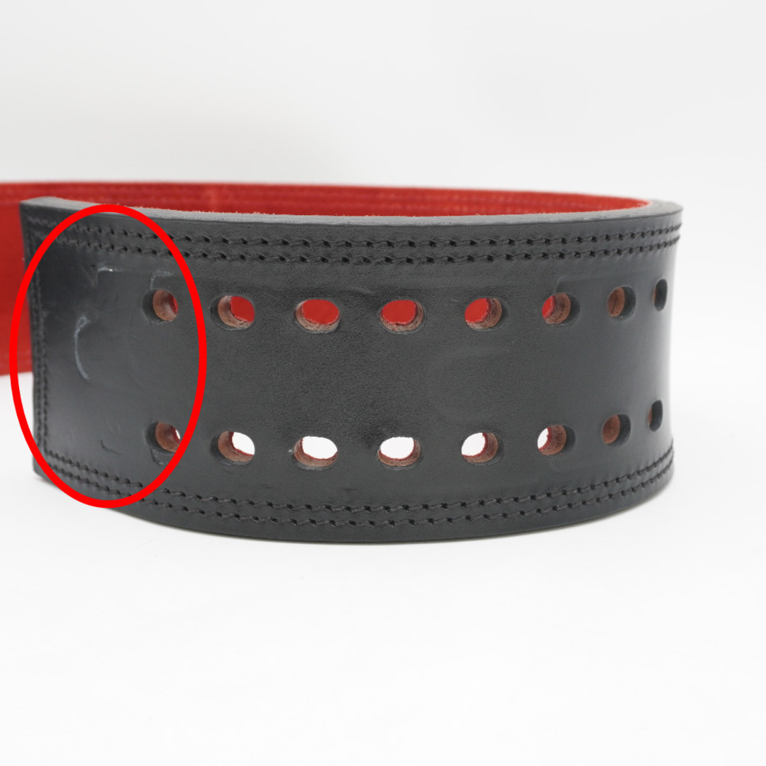 SBD パワーリフティング ベルト 黒/赤 13mm（M） SBD トレーニング