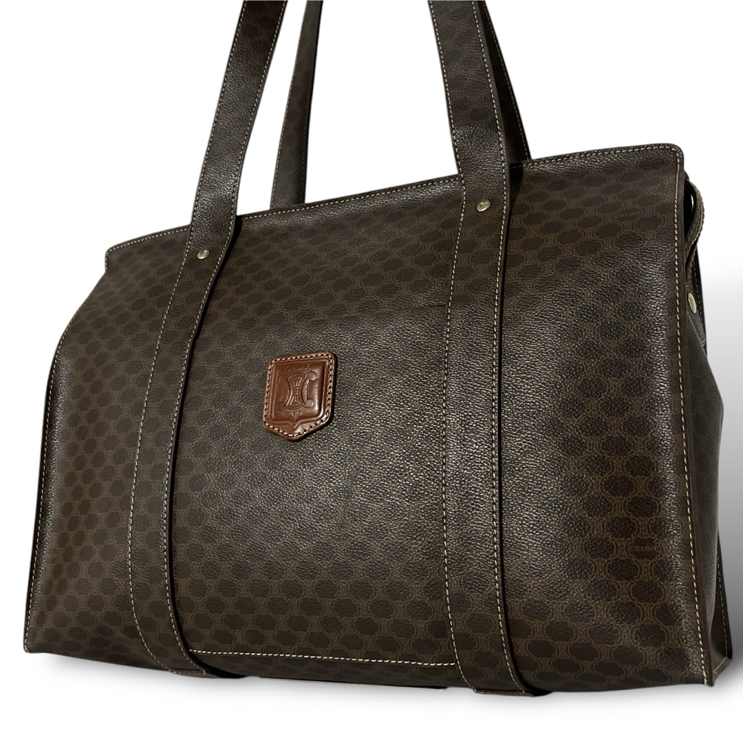 CELINE - オールド セリーヌ トートバッグ トリオンフ マカダム柄