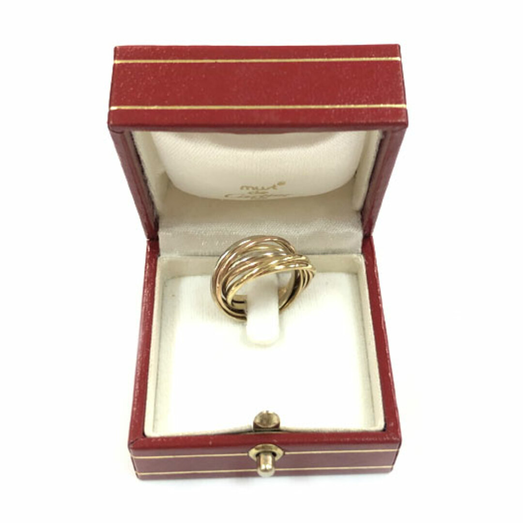 Cartier - カルティエ トリニティ 7連 リング ＃51 約11号 750 K18 3