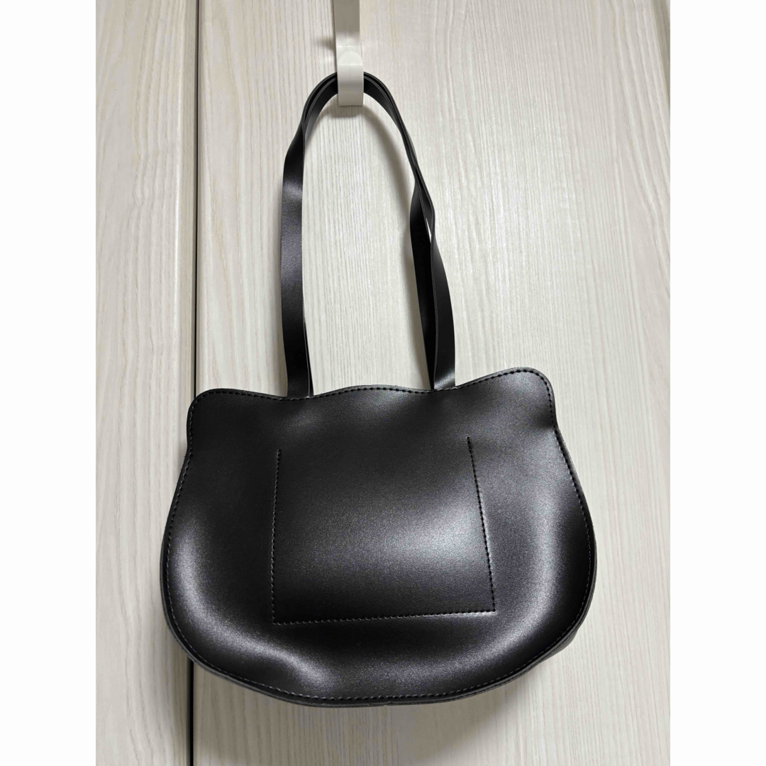 ハローキティ - キティちゃんバッグ ハローキティ黒バッグ キティ