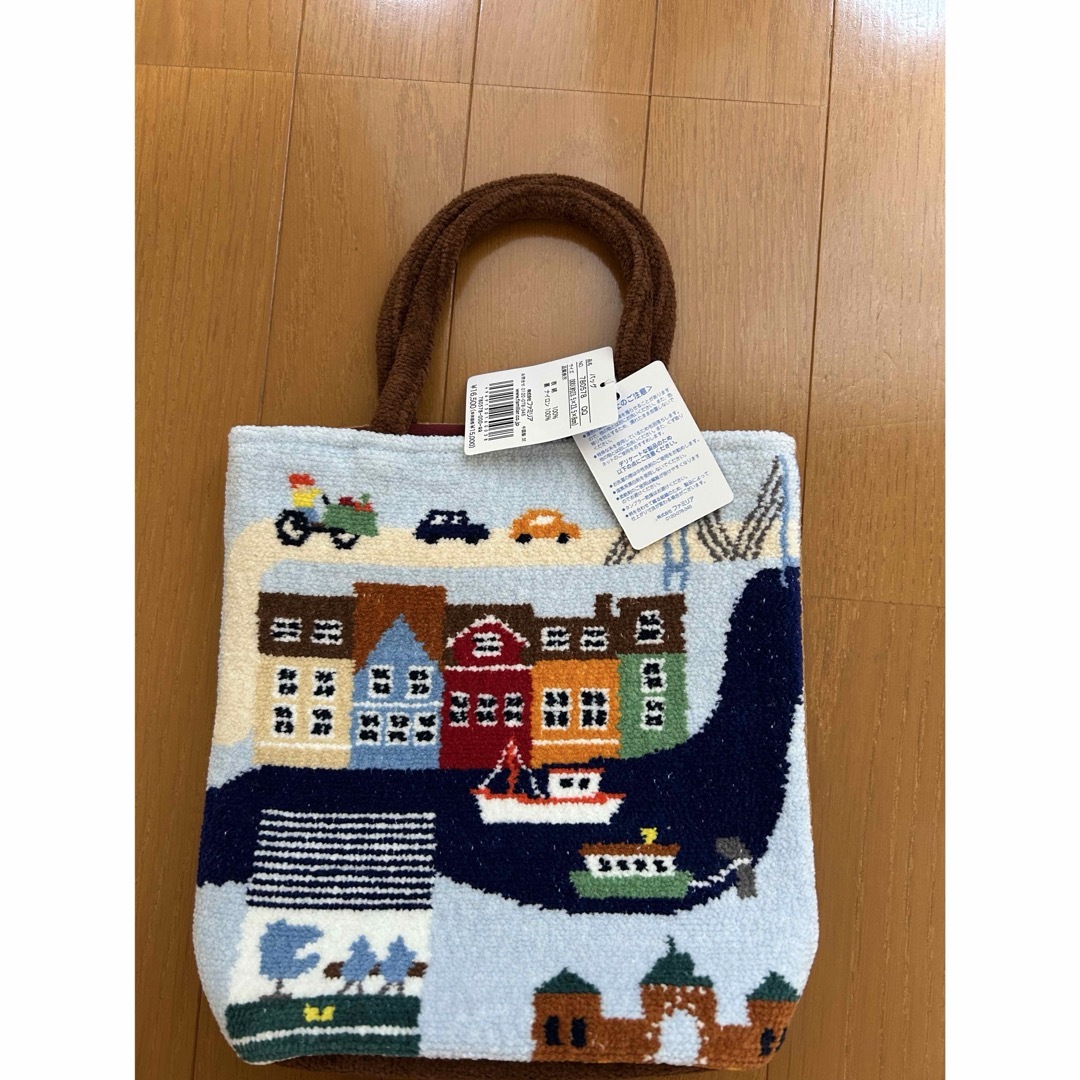 ファミリア シェニール織り バッグの通販 by peace 値下げ相談可｜ラクマ