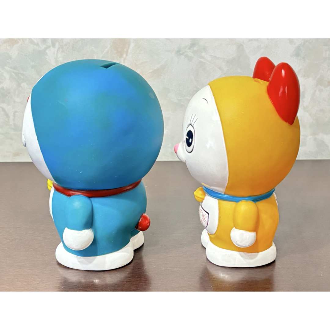 ドラえもん - ドラえもん&ドラミちゃん 貯金箱 2個セット 送料無料の