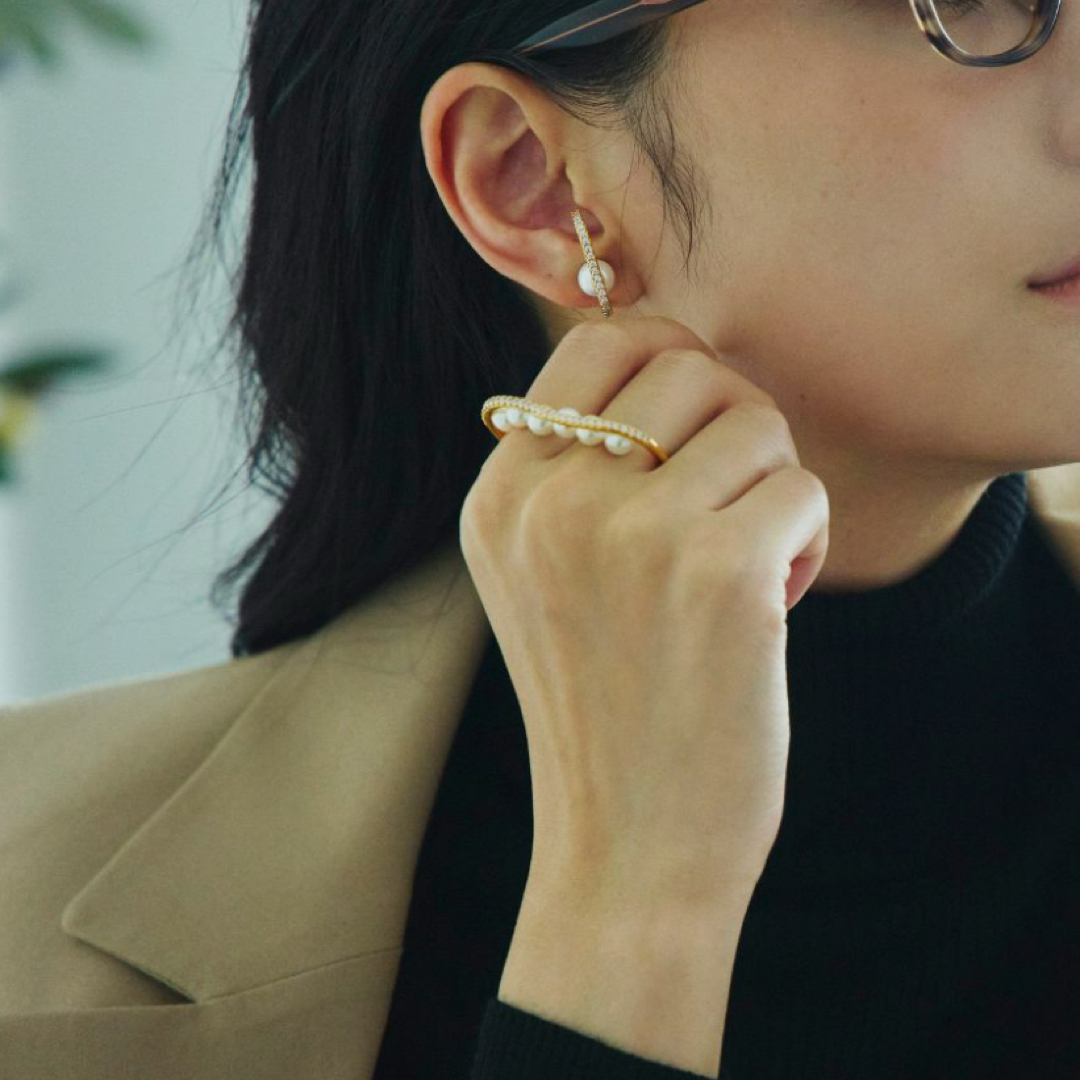 STELLAR HOLLYWOOD - STELLAR HOLLYWOOD ビジューラインパール