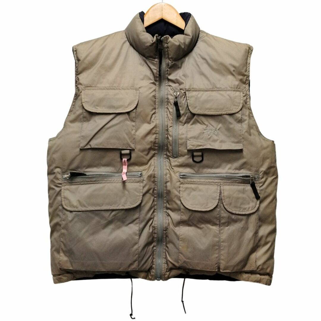 STUSSY - STUSSY ステューシー × WTAPS リバーシブル ダウンベスト