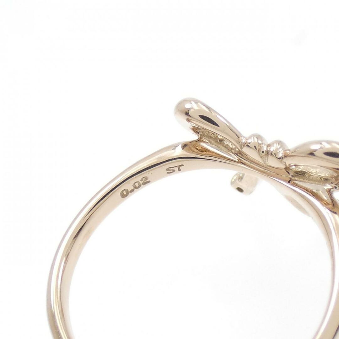 Samantha Tiara - サマンサティアラ リボン ダイヤモンド ピンキー