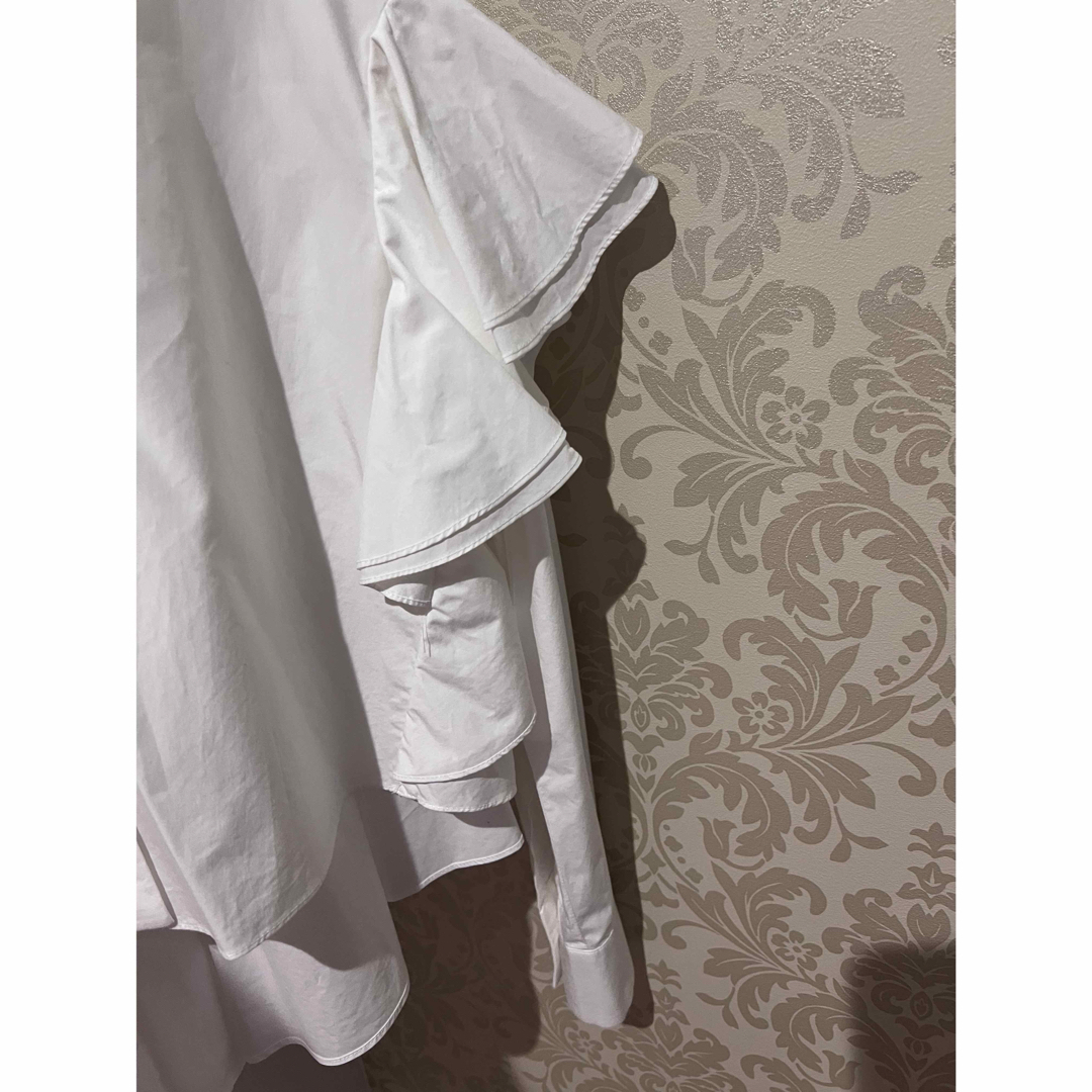 cygne バックフレアーショート丈ブラウス Celine シーニュ cygne