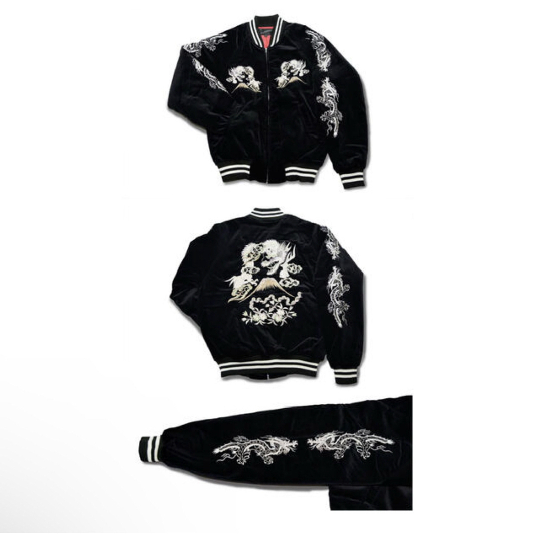 防弾少年団(BTS) - BTS SUGA ユンギ 着用 ベロア スカジャン 新品タグ