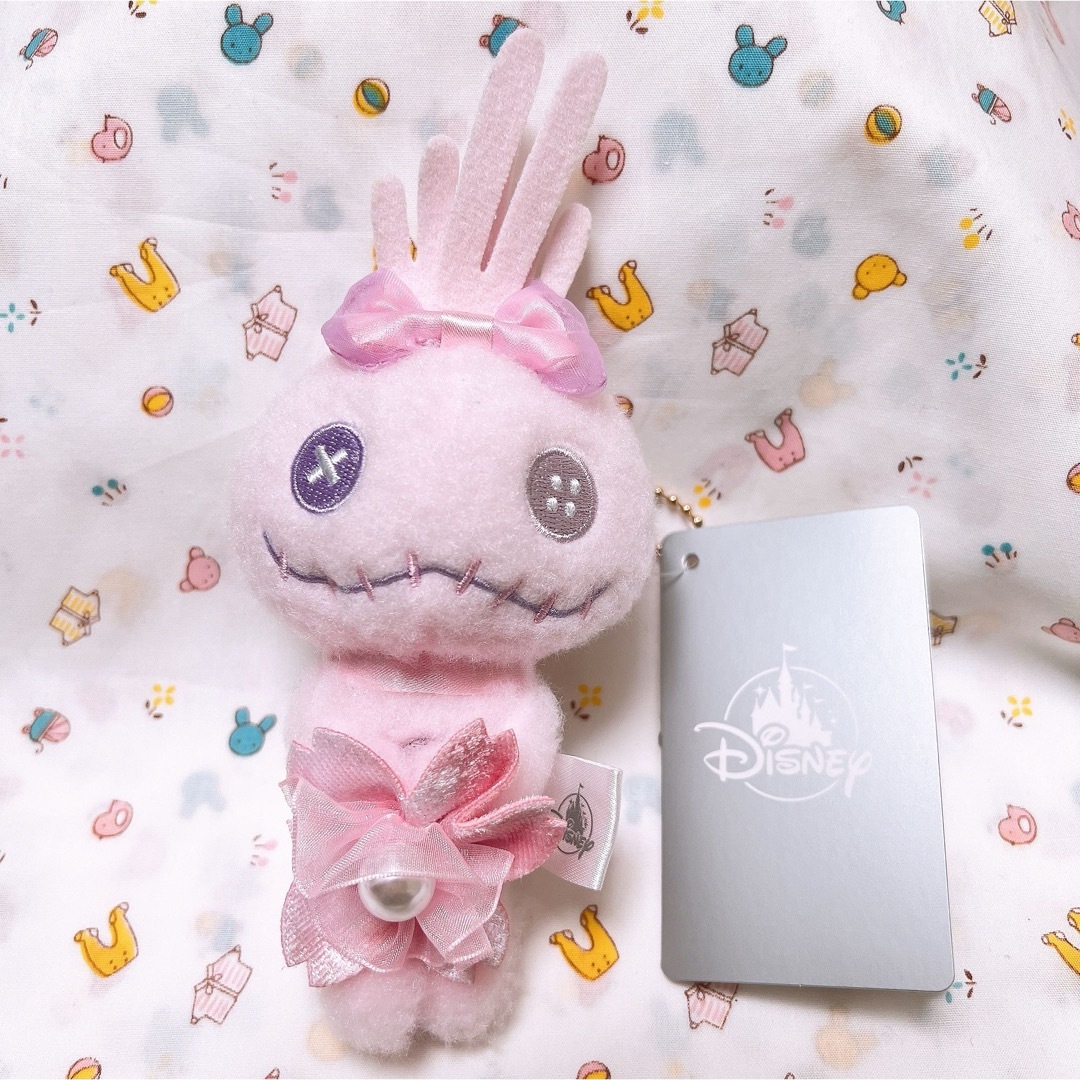 STITCH - ☆ディズニーストア サクラ ピンク スクランプ ぬいぐるみ