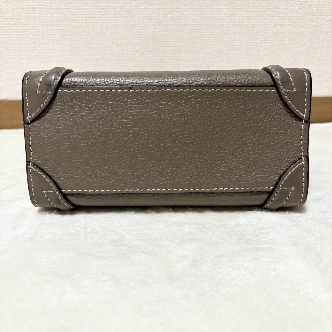 CELINE - CELINE セリーヌ ラゲージ ナノショッパー スリ フィービー期