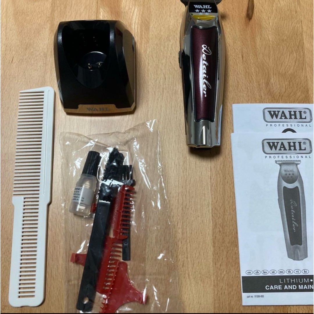 WAHL Cordless Detailer Li シルバーコードレスバリカンの通販 by As