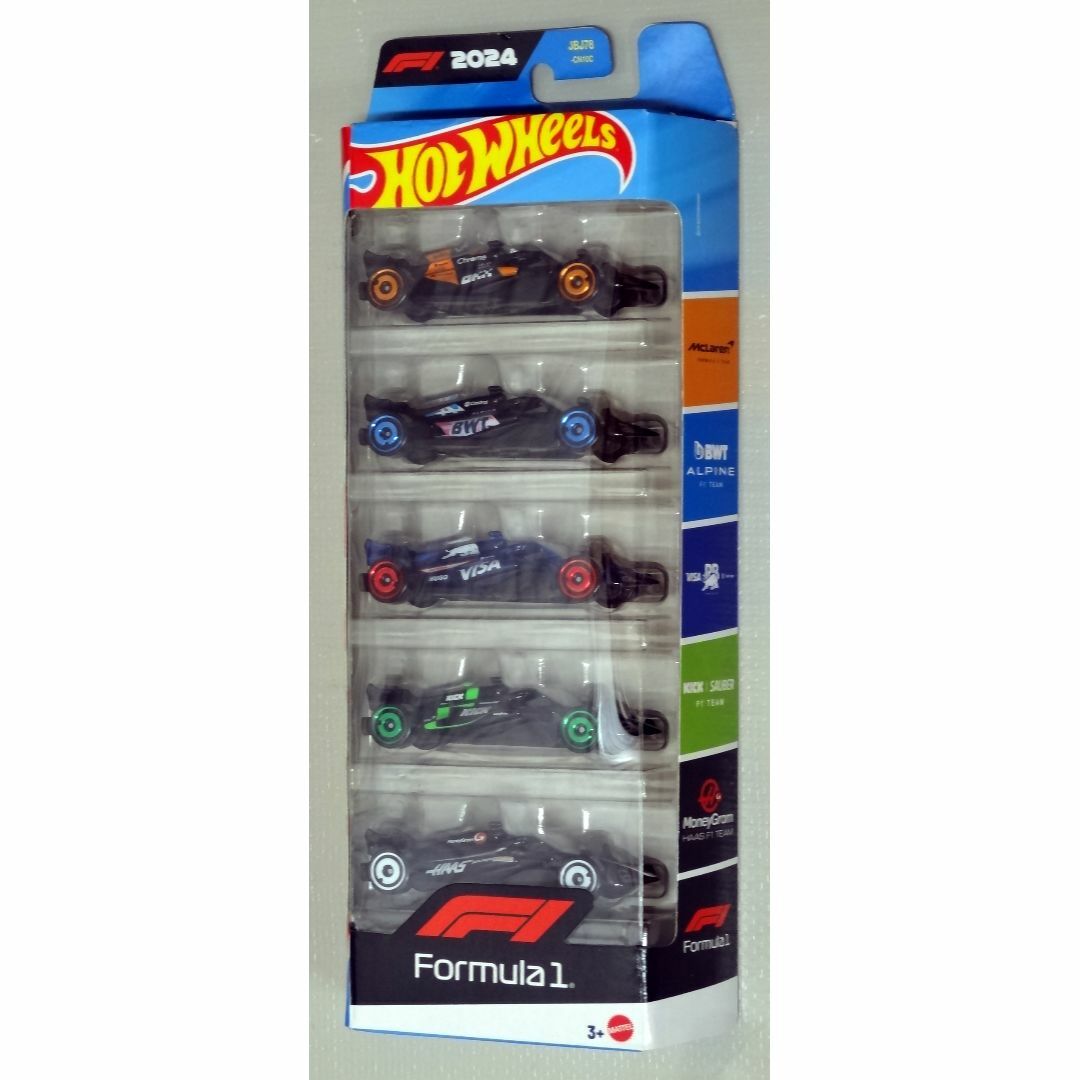 ホットウィール - FORMULA 1 2025 HOT WHEELS 5-PACK フォーミュラーの
