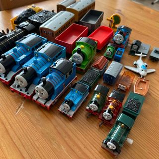 プラレール 前スイッチ レトロ ふくせんプラレール 特急電車 高架つき