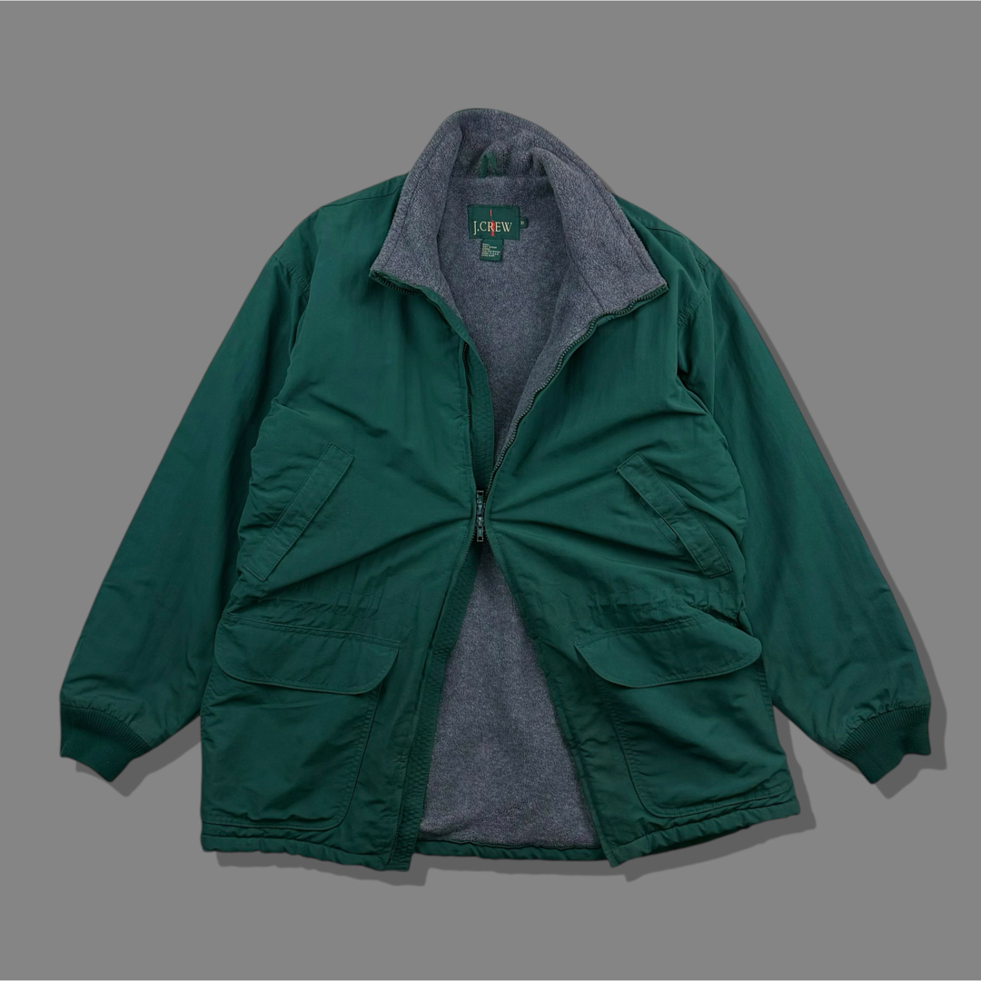 J.Crew - 90s USA製 JCREW ジェイクルー フリースナイロンフィールド