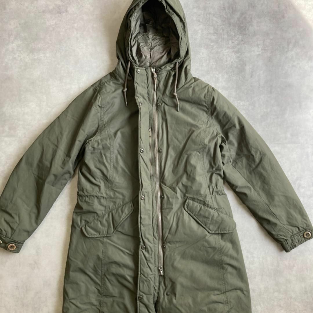 THE NORTH FACE - ノースフェイス ダウンジャケット ロング ロゴ 刺繍