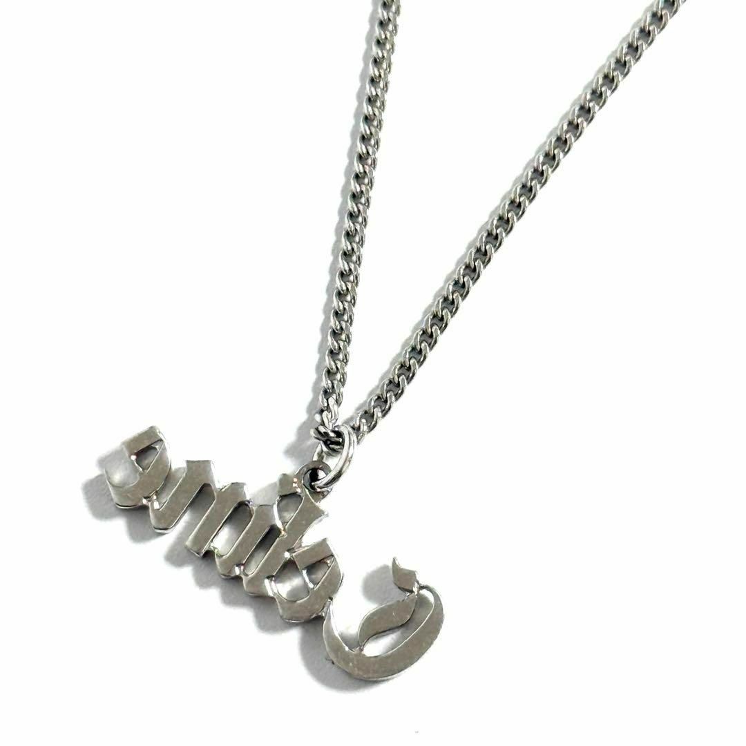 CELINE - 【希少】セリーヌ メンズ ゴシック ロゴ ネックレス