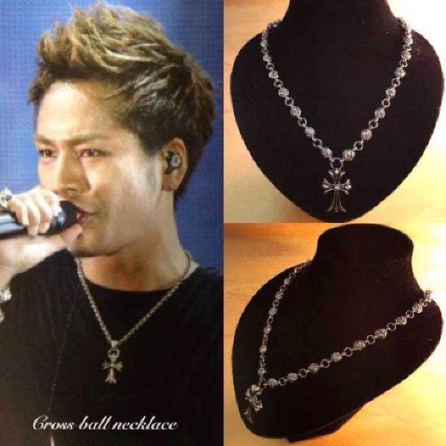 クロムハーツ好きは注目！ 三代目JSB登坂広臣モデル クロスボール