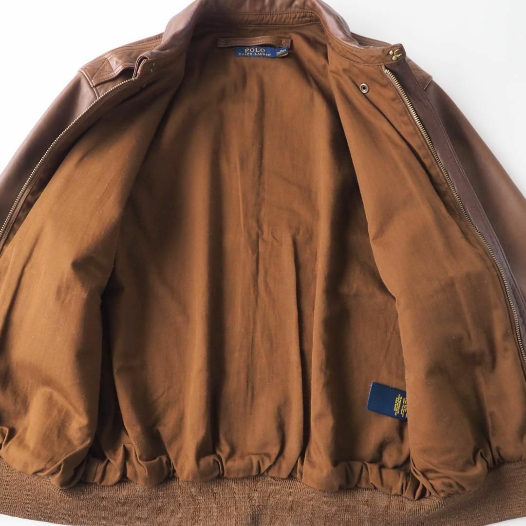 POLO RALPH LAUREN - ラルフローレン 極美品 A-2 レザージャケット 本