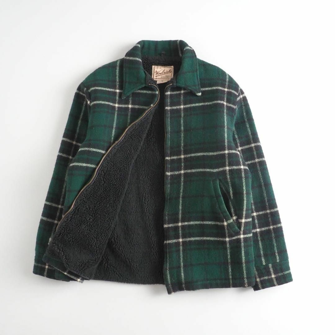WOOLRICH - ウールリッチ USA製 ウールジャケット 裏ボア チェック柄