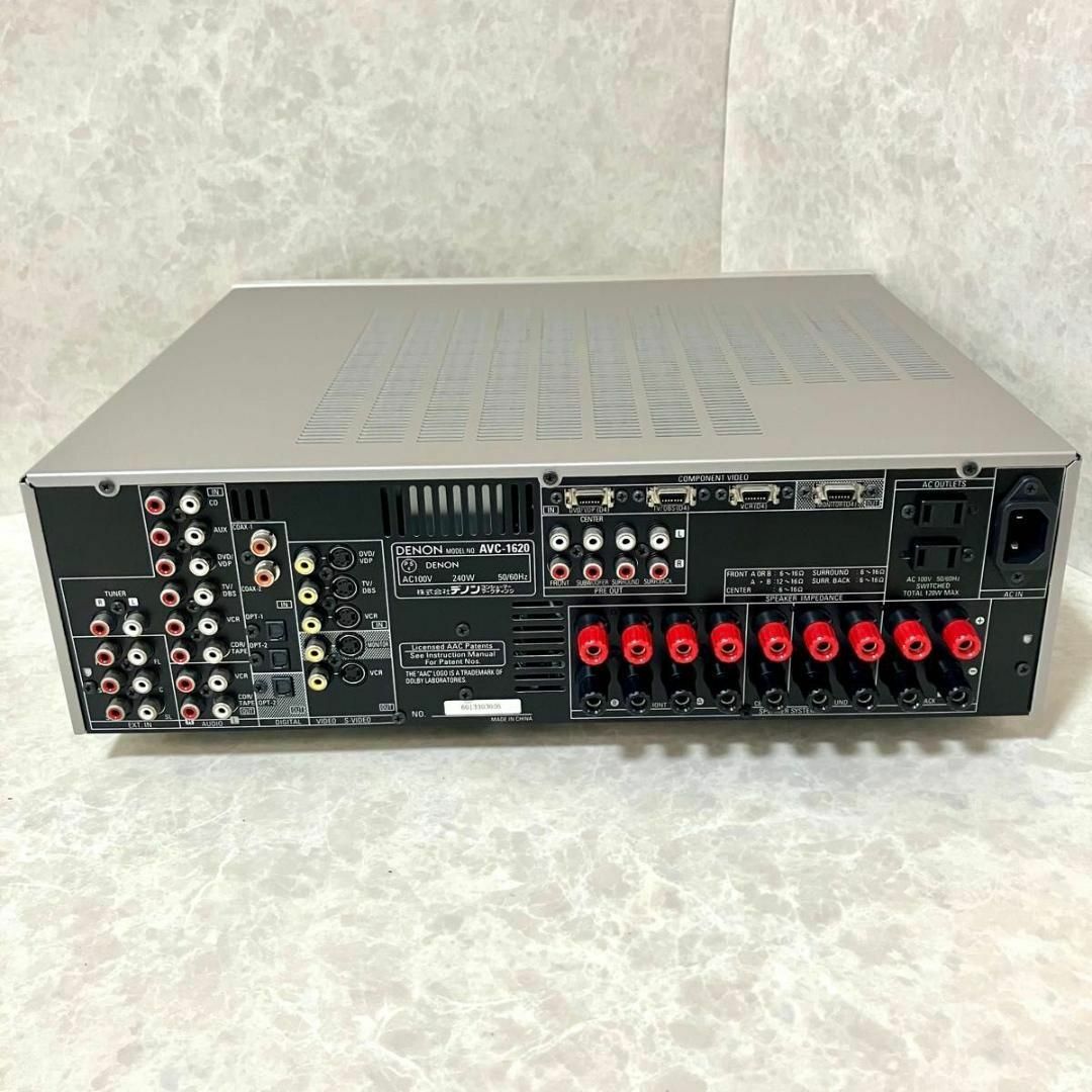 DENON - DENON デノン AVC-1620 AVサラウンドアンプ 美品 AVアンプの