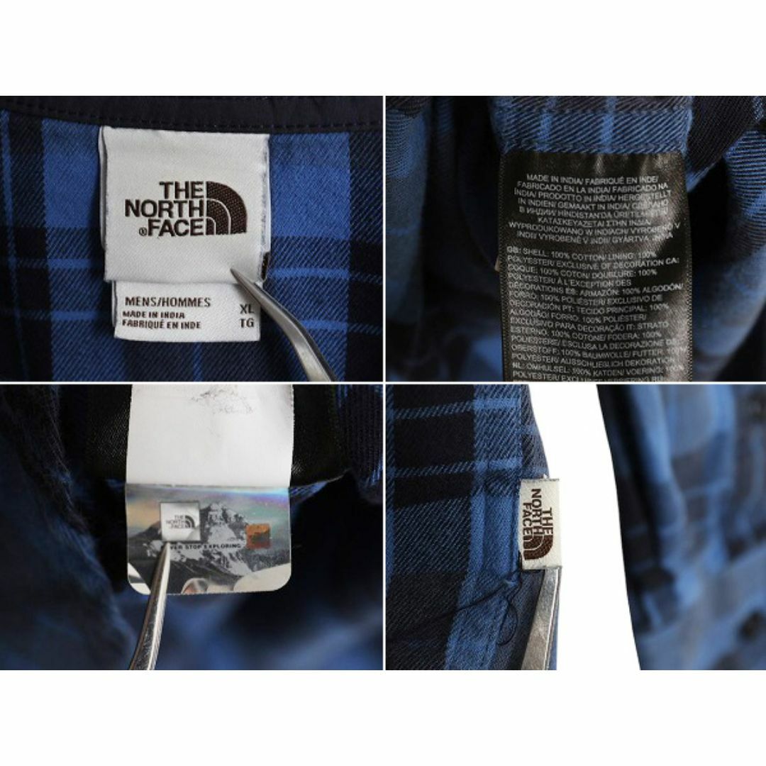 THE NORTH FACE - ノースフェイス チェック フランネル シャツ メンズ
