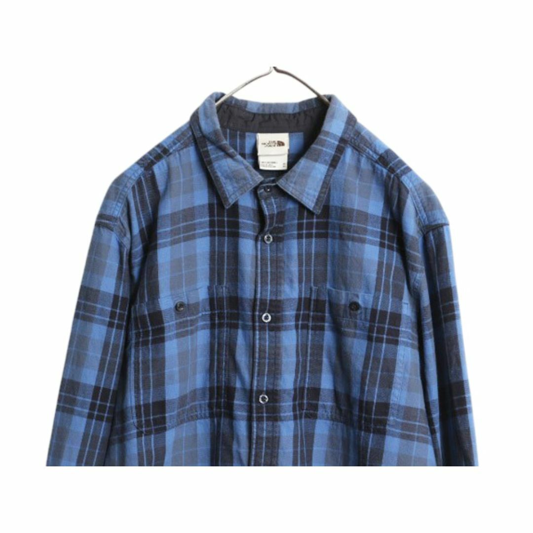 THE NORTH FACE - ノースフェイス チェック フランネル シャツ メンズ