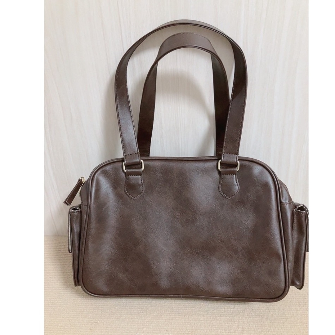 adidas - 新品 希少 adidas RS ARCH SHL/レザーハンドトートバック 茶