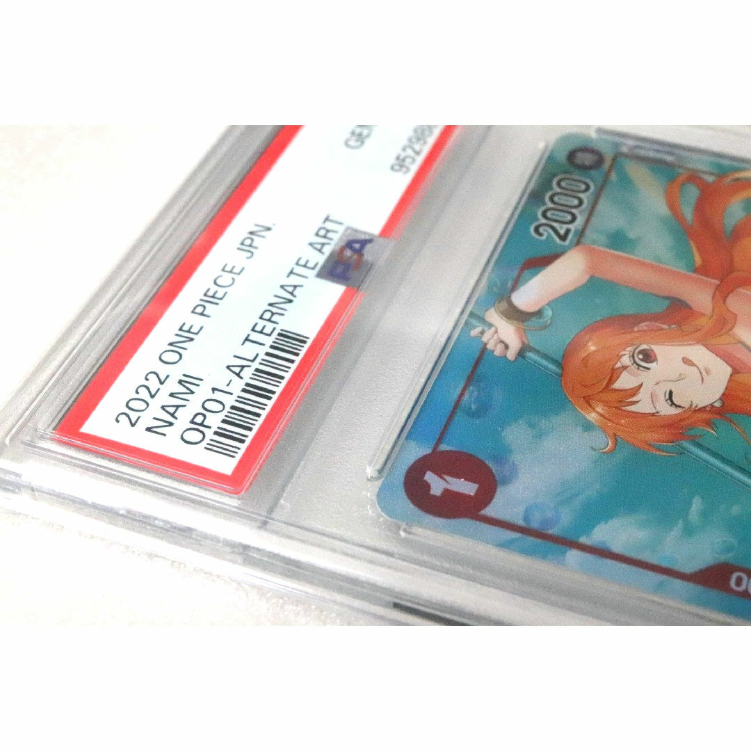 ONE PIECE - PSA10 ワンピース カードゲーム ナミ パラレル R ロマンス