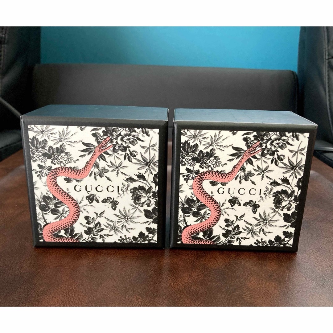 GUCCI - グッチ 純正 ピンクスネーク/蛇/ヘビ BOX/空箱 2個セット(小物