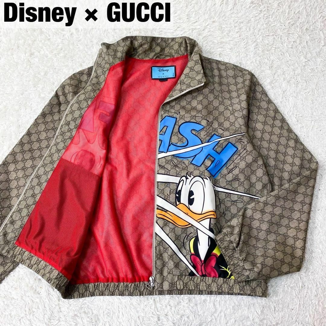 GUCCI - 未使用級 グッチ ディズニー ドナルドダッグ モノグラム