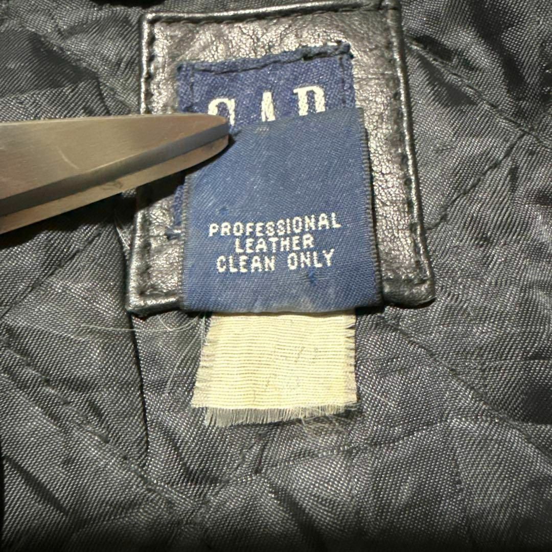 GAP - 00s OLDGAP 牛革 本革 レザー スウィングトップ 井口理着用 Sの