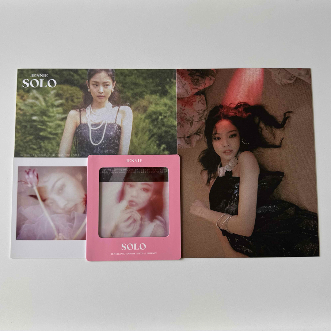 BLACKPINK - BLACKPINK JENNIE SOLO ジェニ フォトブック セットの通販