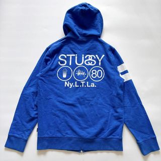 STUSSY（パーカー ・ ブルー・ネイビー/青色系）のフリマアイテム一覧