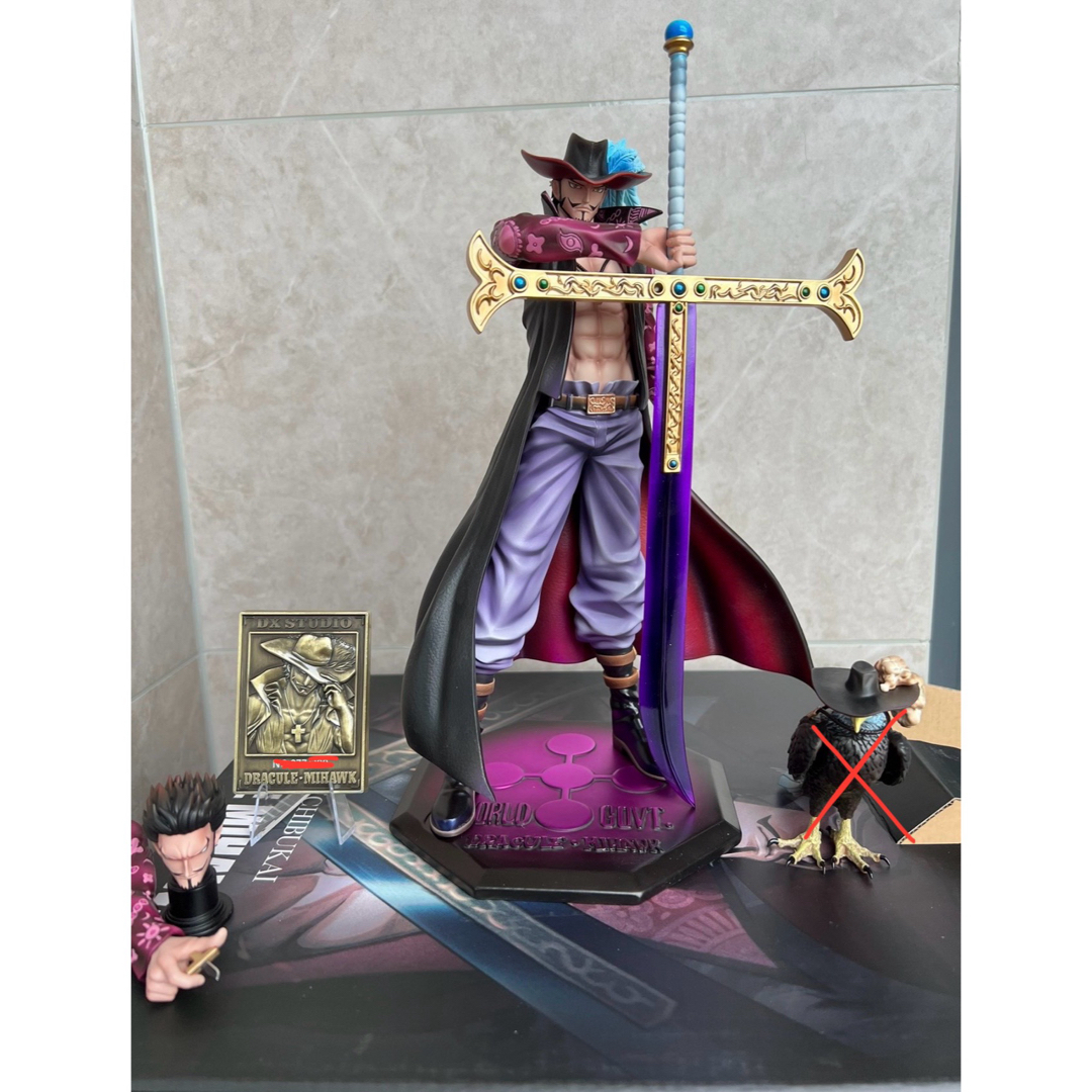 七武海 ミホーク 赤服 ワンピース ガレージキット フィギュアの通販 by