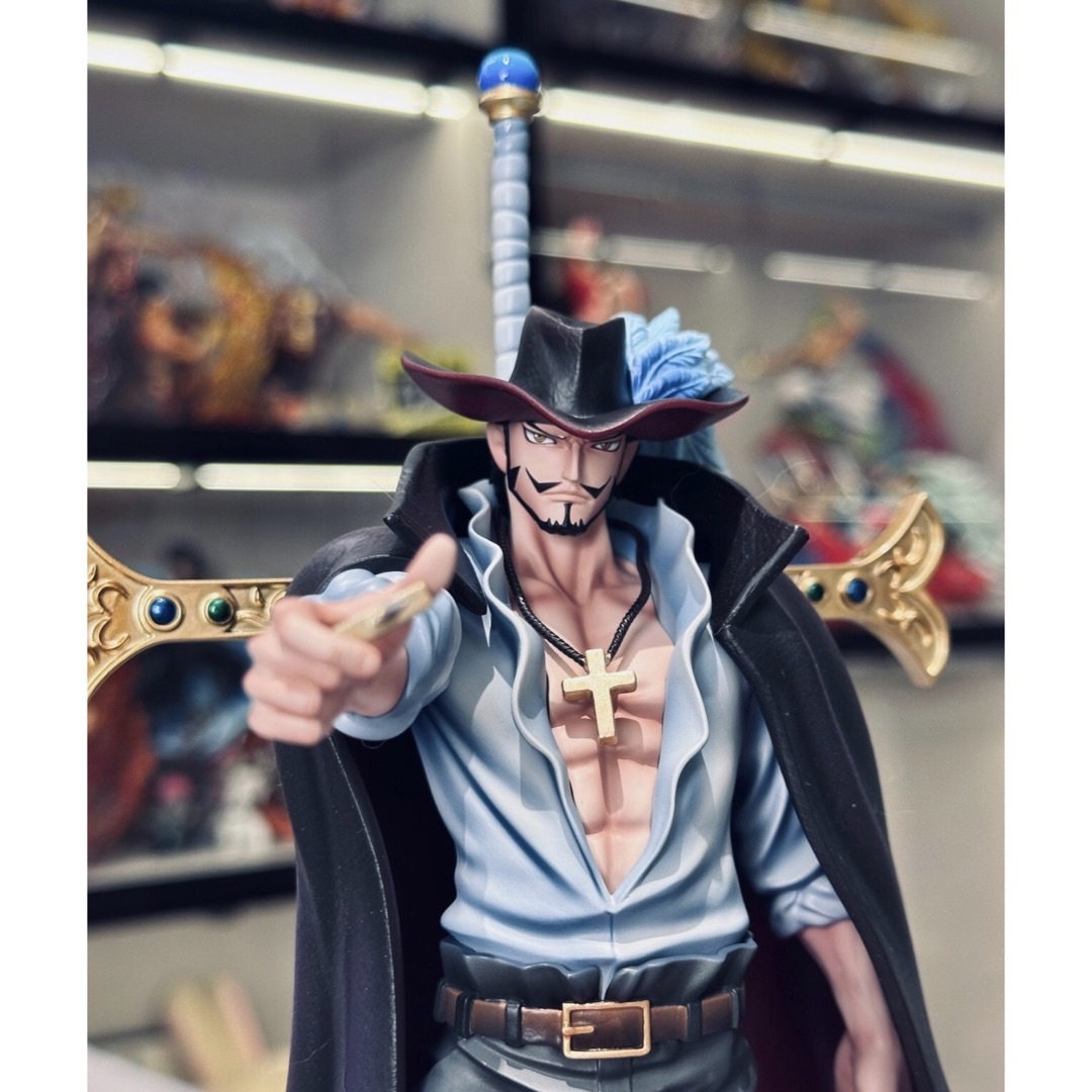 七武海 ミホーク 白い服 ワンピース ガレージキット フィギュアの通販