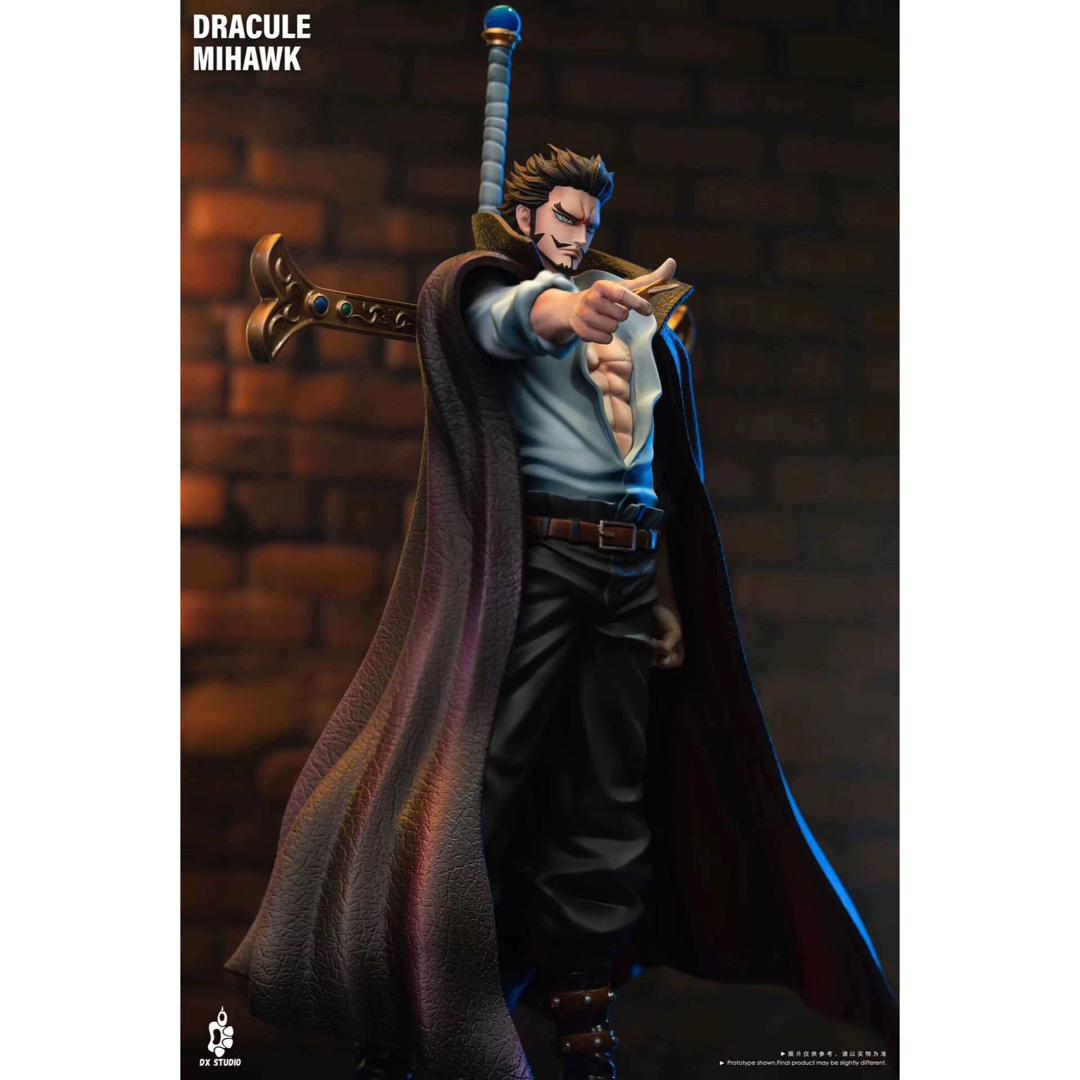 七武海 ミホーク 白い服 ワンピース ガレージキット フィギュアの通販