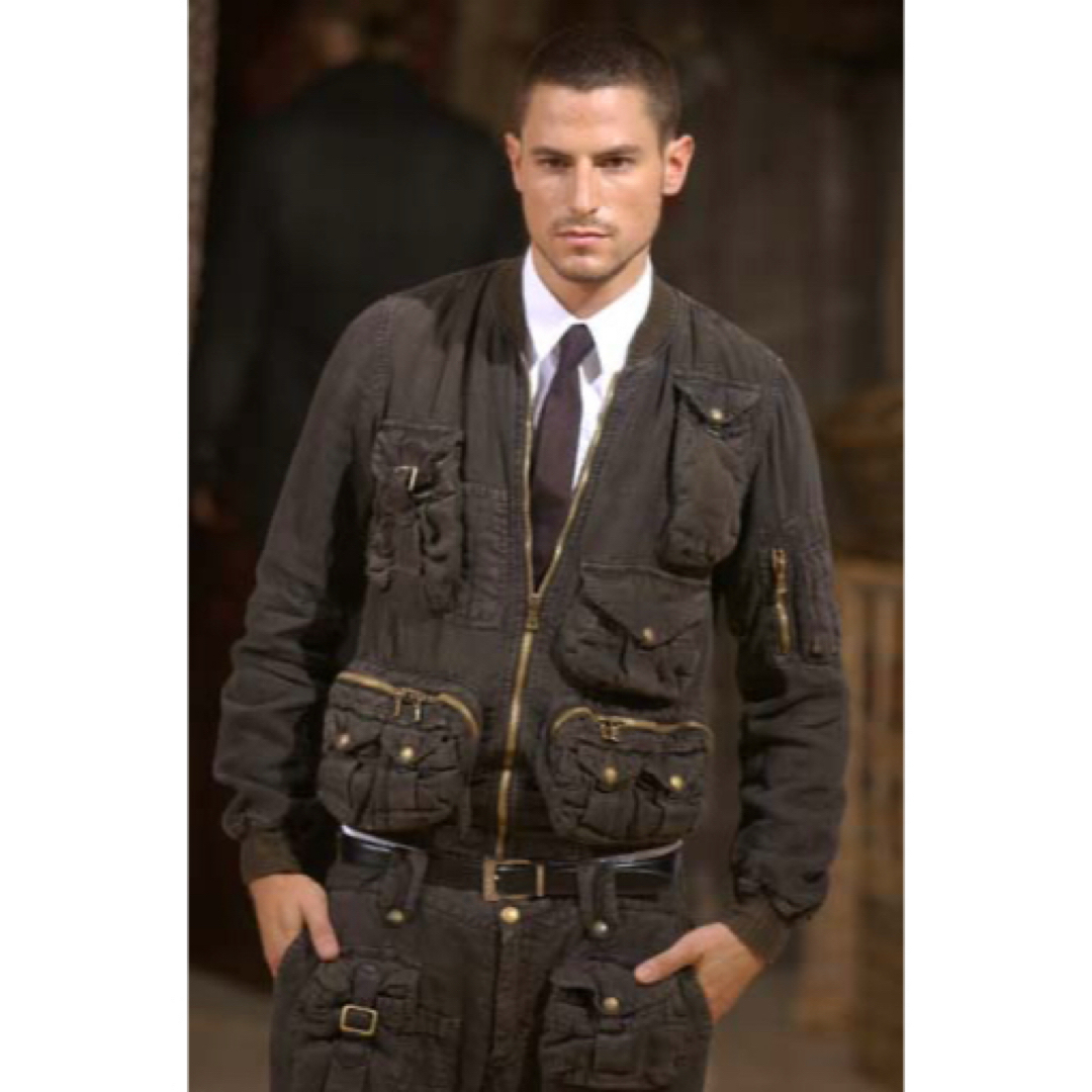 DOLCE&GABBANA - DOLCE&GABBANA 03SS パラシュート カーゴ ボンバー