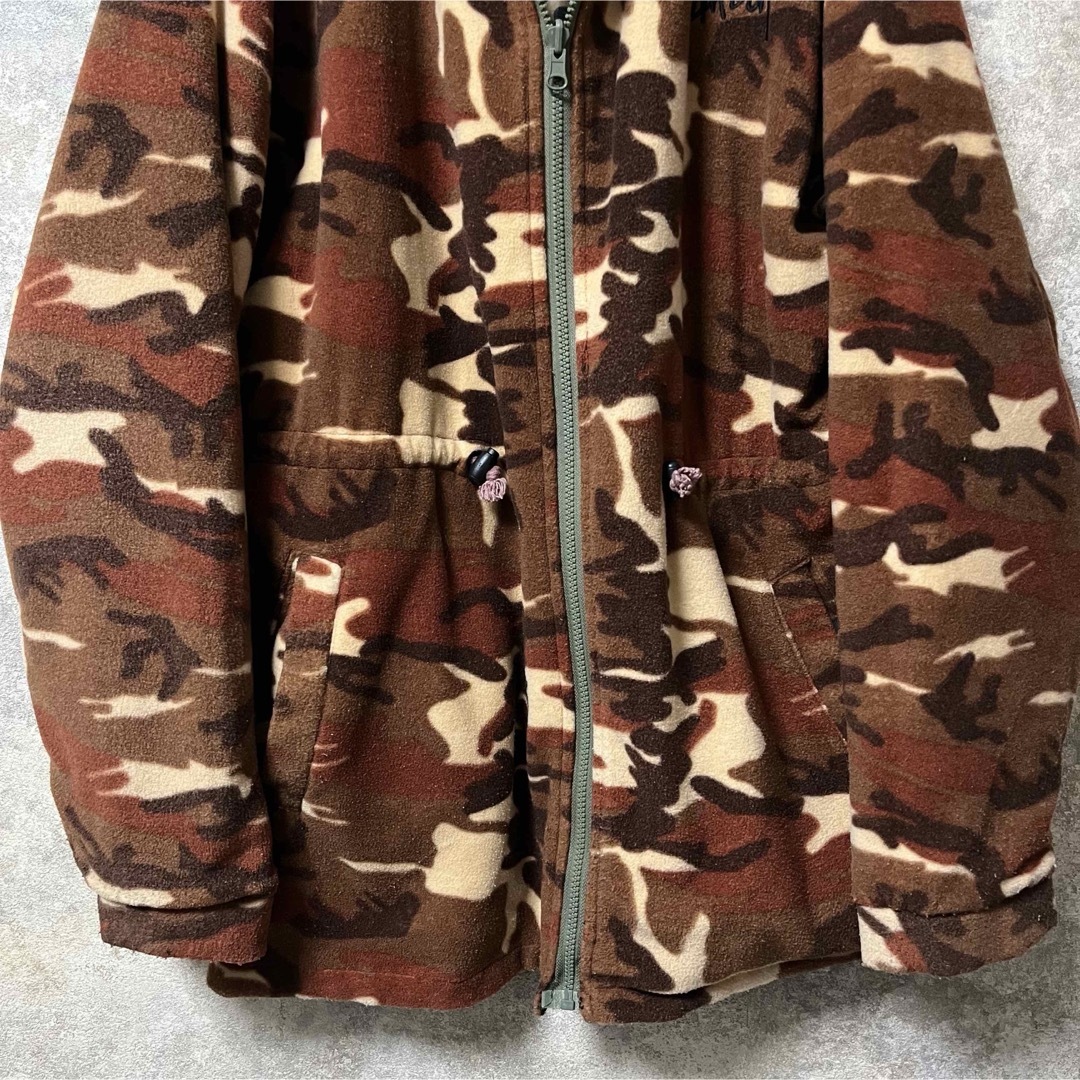 STUSSY - STUSSY ステューシー リバーシブル カモフラ パーカー