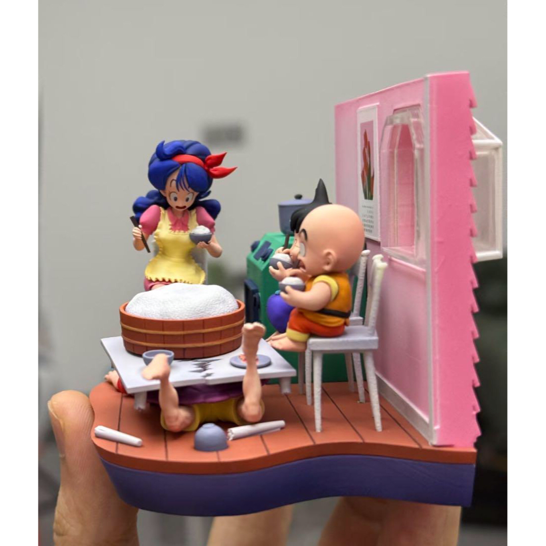 悟空 クリリン ランチ 亀仙人 ドラゴンボール ガレージキット