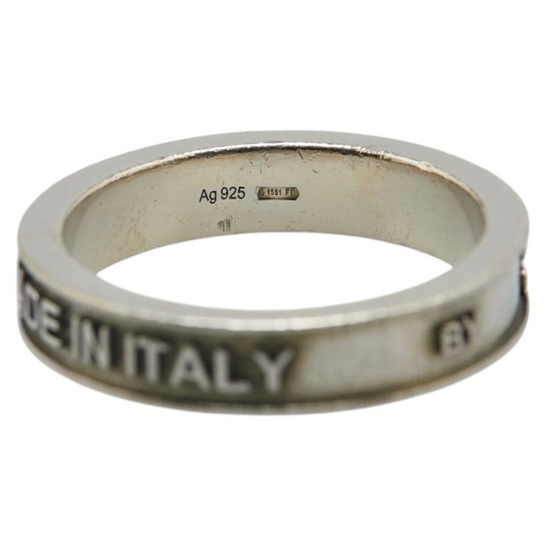 グッチ インターロッキングG リング 指輪 #21 SV925 シルバー メンズ