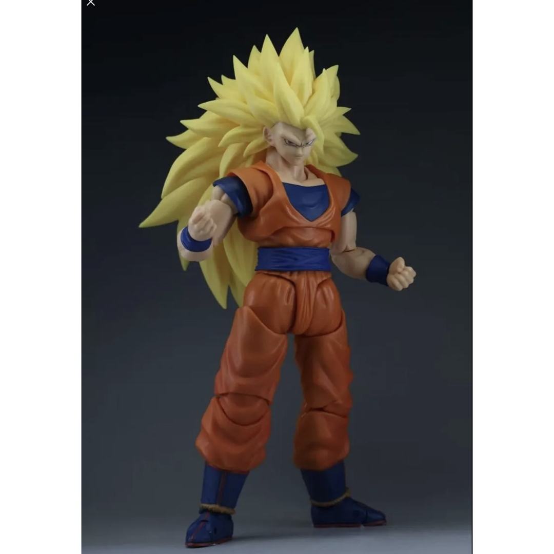 激レア S.H.Figuarts用 スーパーサイヤ人3孫悟空カスタムヘッドの通販