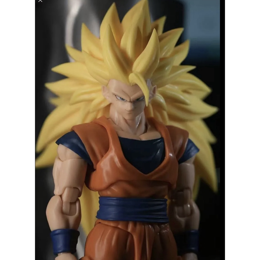 激レア S.H.Figuarts用 スーパーサイヤ人3孫悟空カスタムヘッドの通販