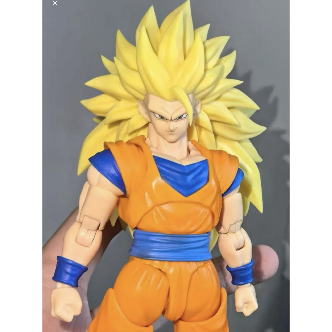 激レア S.H.Figuarts用 スーパーサイヤ人3孫悟空カスタムヘッドの通販