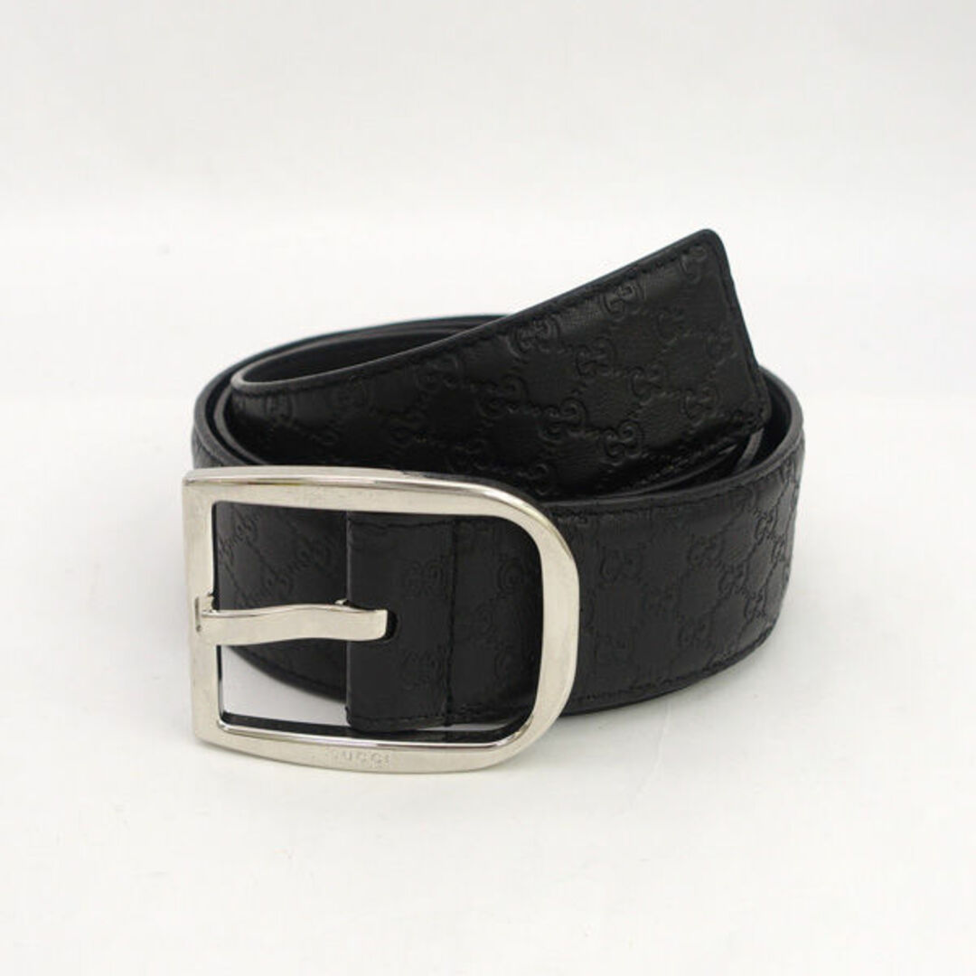 GUCCI - GUCCI / グッチ ◇マイクログッチシマ ベルト レザー ブラック