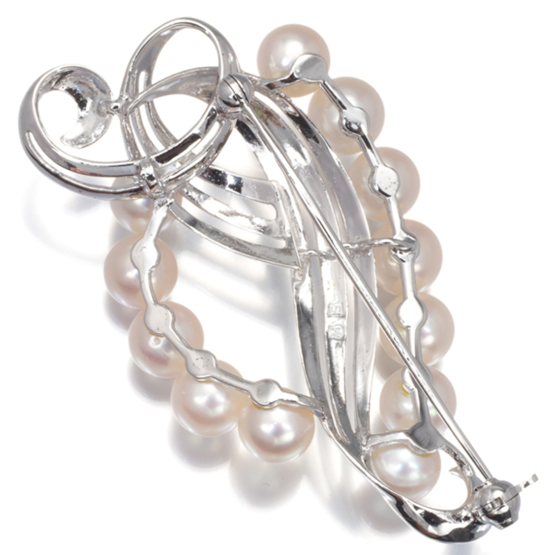 MIKIMOTO - ミキモト ブローチ パール 真珠 5.7-6.2mm シルバー の通販
