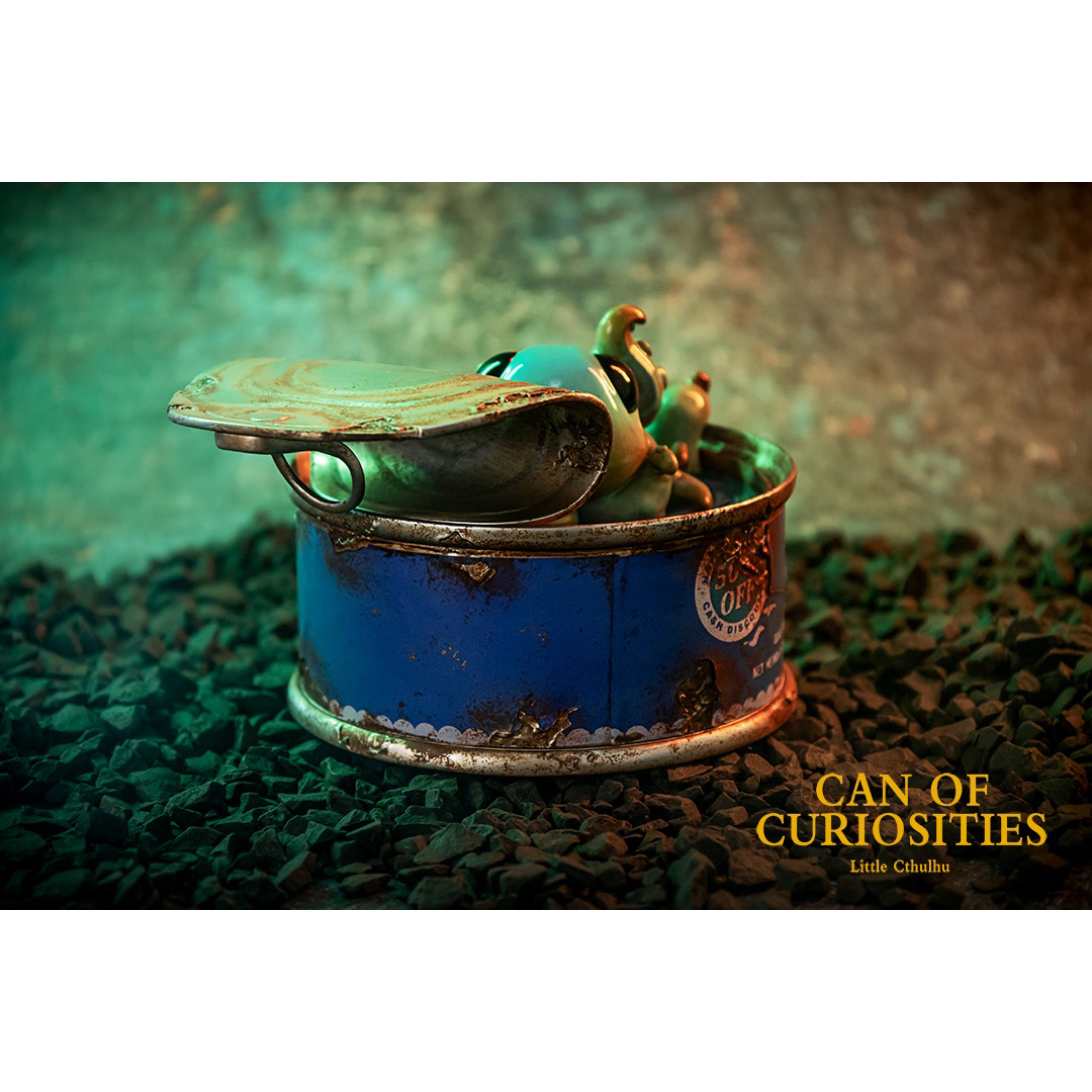 好奇心の缶詰 クトゥルフ フィギュア スタチュー アートトイ 蓄光 399