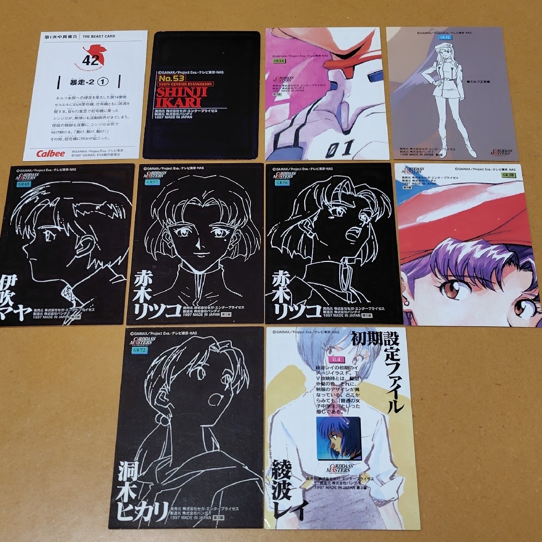 SEGA - 新世紀エヴァンゲリオンカードダスマスターズ初期設定ファイル