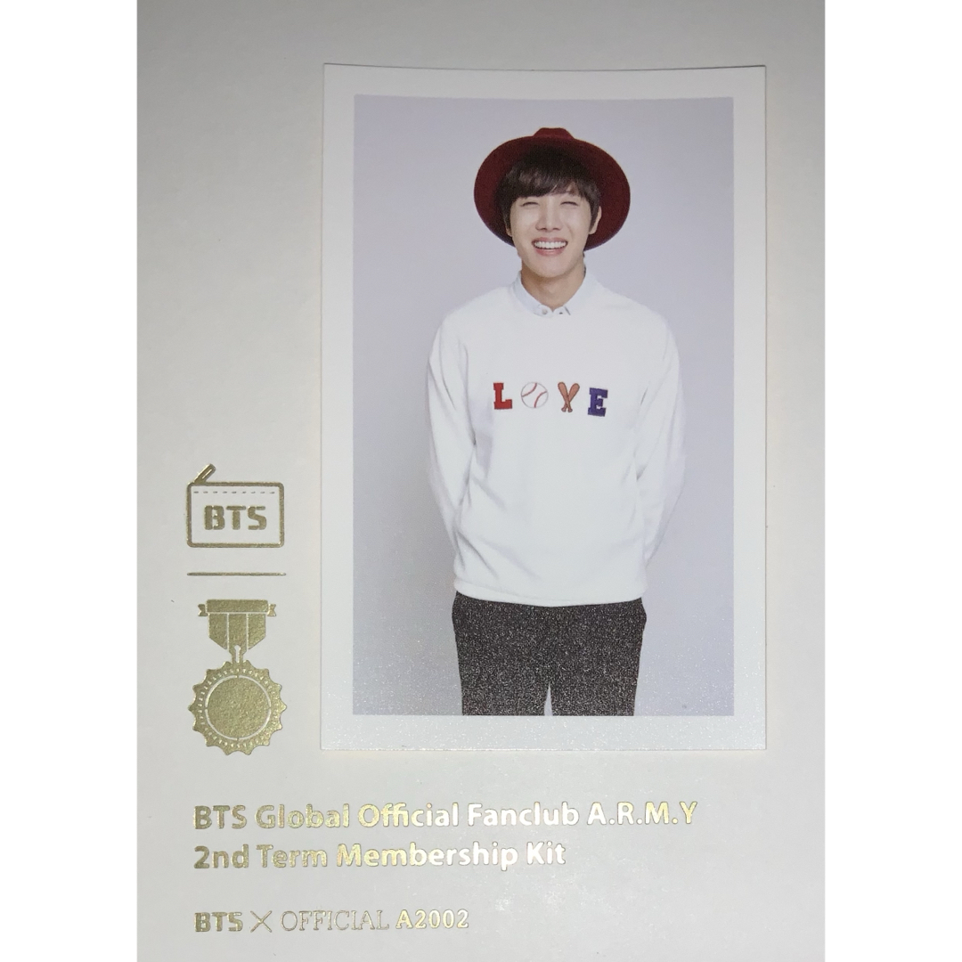 BTS JPFC 継続特典 MEMBERSHIP トレカ 生写真 BTS JPFC 継続特典