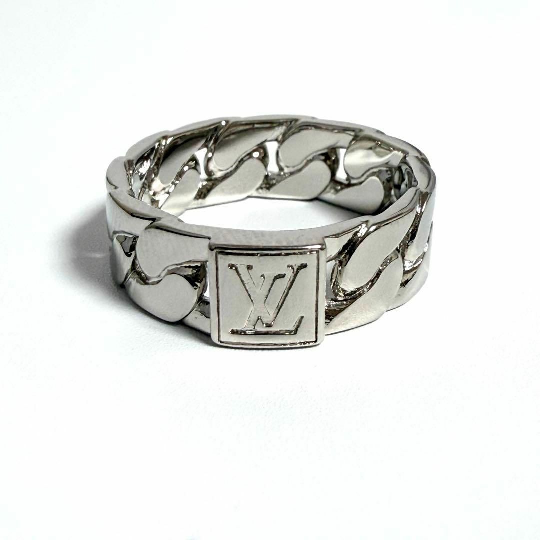 LOUIS VUITTON - 【19号・超美品】ルイヴィトン メンズ 指輪 リング LV
