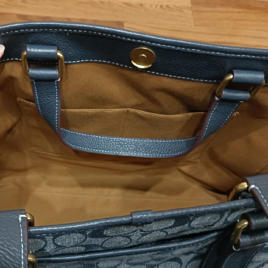COACH - 値下げ コーチ ハドソン ダブルハンドル トート 男女兼用の